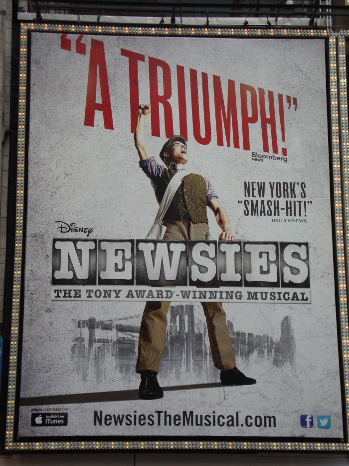 Newsies (By New Amsterdam Theatre)
