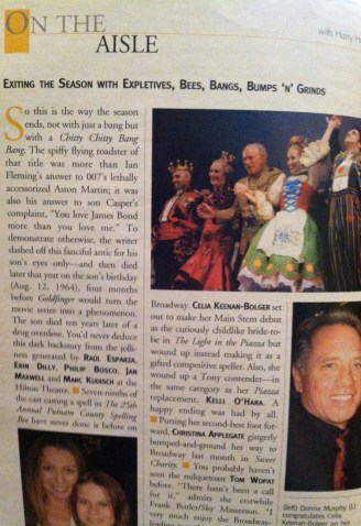 Avenue Q Inside Playbill 1