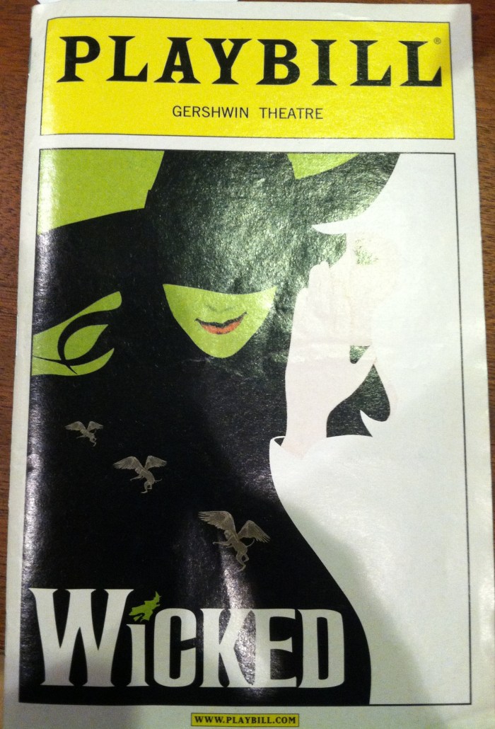Wicked Playbill