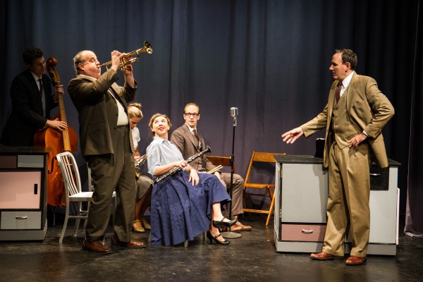 Photography by Justin Khalifa - Powerhouse - The Quintette: Eric Wright, Tyler Bunch, Hanley Smith, Clare McNulty, Spencer Lott, and Erik Lochtefeld (Raymond Scott)