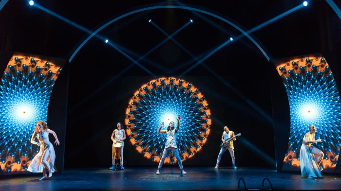 The Portal - Photo by Russ Rowland - Jessica Aronoff, Gilly Gonzalez, Billy Lewis Jr., Paul Casanova, Marija Juliette Abney