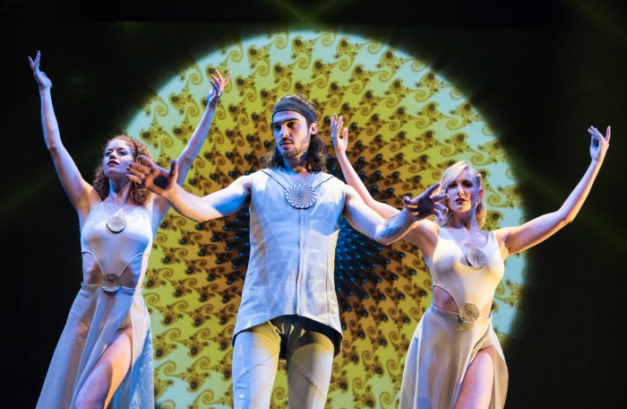 The Portal - Photo by Russ Rowland - Jessica Aronoff, Billy Lewis Jr., Nicole Spencer