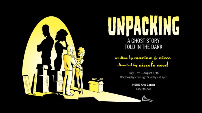 Unpacking: A Ghost Story Told in the Dark - Poster